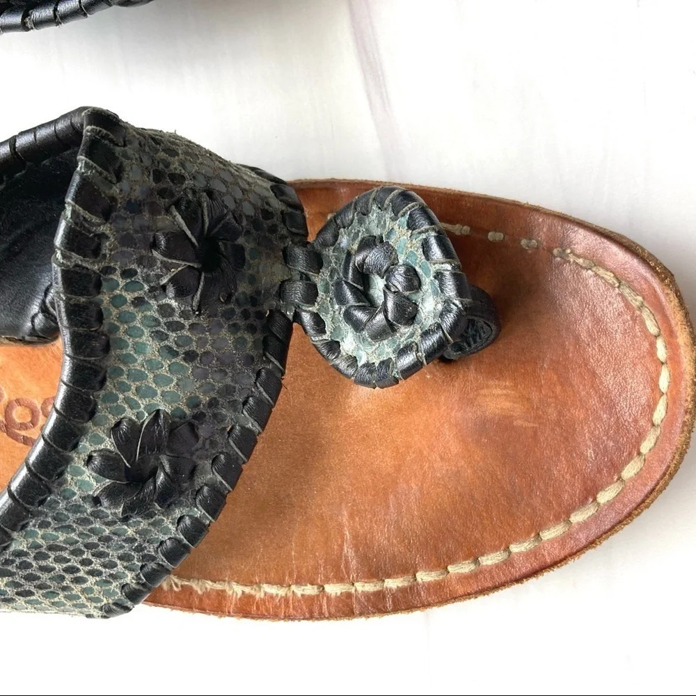 Jack Rogers Navajo Sandals Reptile 8‎ - Picture 4 of 7